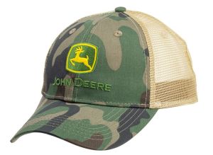 MC13080003BK - Casquette camionneur avec motif camouflage - JOHN DEERE