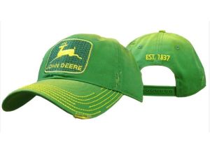 MC13080295GR - Casquette avec arrière en filet vintage de couleur verte - JOHN DEERE