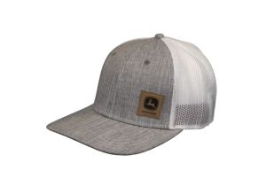 MC13080620OX - Casquette avec arrière en filet et écusson de couleur grise - JOHN DEERE