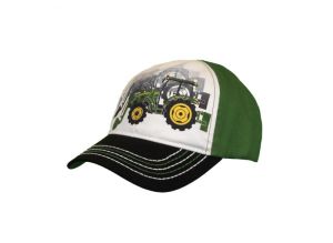 MC53080604BK - Casquette pour enfants de couleur blanche et verte - JOHN DEERE