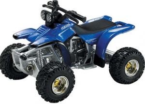 NEW06148C - Quad YAMAHA YFM 350 Warrior ATV de couleur bleu et blanc