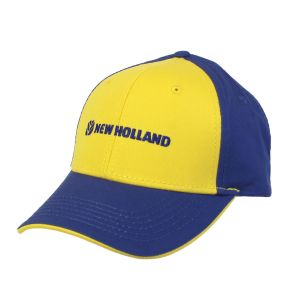 Casquette de couleur bleue et jaune -  NEW HOLLAND