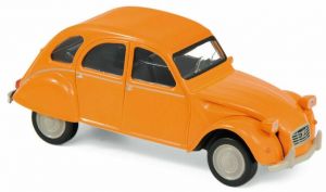 NOREV150511 - Voiture CITROEN 2CV 6 Club de 1979 de couleur orange