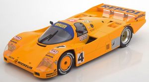 Voiture de courses PORSCHE 962C le Mans 1988 équipage Hunkeler Lechner Reuter éditée à 1000 unités