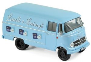 NOREV351144 - Utilitaire publicitaire MERCEDES L319 de 1957 aux couleurs Lindt & Sprungli