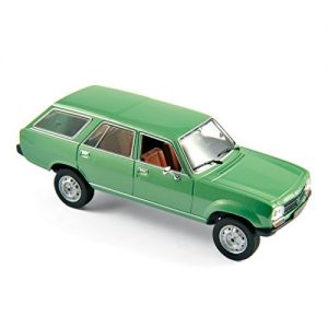 NOREV475430 - Voiture Break - PEUGEOT 504 Dangel 1980 de couleur Verte