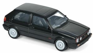 Voiture sportive VOLKSWAGEN Golf GTi G60 de 1990 de couleur noire