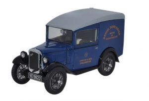 Véhicule utilitaire anglais Austin Seven aux couleur de l'entreprise DANIEL DONCASTER