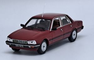 ODE165 - Voiture de 1982 couleur bordeaux - PEUGEOT 505 SRD Turbo