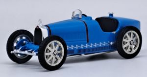 ODE170 - Voiture cabriolet de couleur bleu - limitée à 500 pièces - BUGATTI 35
