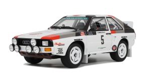 OT1159 - Voiture du rallye Olympus 1986 pilotée par John BUFFUM - AUDI Sport Quattro #5