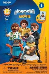 PLAY70069 - Sachet PLAYMOBIL  The Movie avec sticker Série 1 - Une Figurine Aléatoire