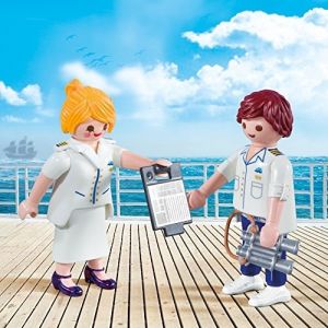 PLAY9216 - Jouet de construction PLAYMOBIL - Hôte et hôtesse de croisière