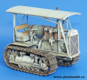 PLS064 - Tracteur sur chenilles CATERPILLAR M-1 sixty military version maquette à construire et à peindre