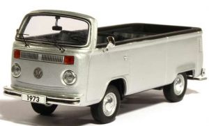 Mini bus sans toit Open Air Bus VOLKSWAGEN T2B couleur argent édité à 500 unités
