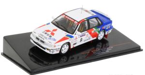 IXORAC346LQ - Voiture du RAC rallye 1990 N°9 - MITSUBISHI Galant VR-4