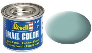 REV32149 - Pot de peinture émail de 14ml couleur bleu clair mat