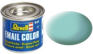 REV32155 - Pot de peinture émail de 14ml couleur bleu ciel mat