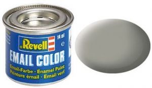 Pot de peinture émail de 14ml couleur gris pierre mat