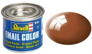 Pot de peinture émail de 14ml couleur brun brillant