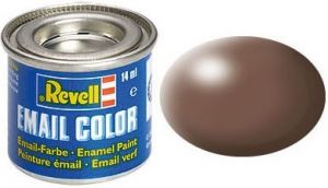 REV32381 - Pot de peinture émail de 14ml couleur marron satiné