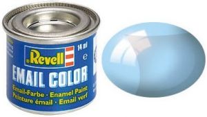 REV32752 - Pot de peinture émail de 14ml couleur bleu ciel brillant