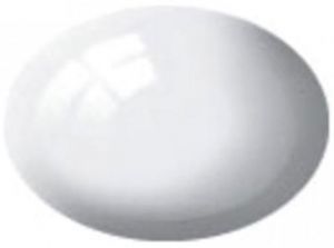REV36104 - Pot de 18ml de peinture acrylique couleur blanc brillant