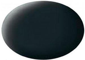 REV36106 - Pot de 18ml de peinture acrylique couleur noir goudron mat