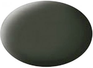 REV36142 - Pot de 18ml de peinture acrylique couleur olive jaunâtre mat