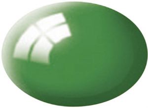 REV36161 - Pot de 18ml de peinture acrylique couleur vert émeraude brillant