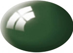 REV36162 - Pot de 18ml de peinture acrylique couleur vert mousse brillant