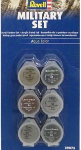 REV39075 - Set de 6 pots de 5ml de peinture acrylique Military Set