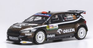 IXORAM969.22 - Voiture du rallye du Japon 2024 pilotée par Kajetan KAJETANOWICZ - SKODA Fabia Rally2 #22