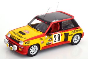 IXO18RMC118.22 - Voiture du Rallye de Monte Carlo 1981 N°20 - RENAULT 5 Turbo