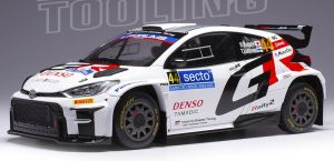 IXO18RMC212B.22 - Voiture du Rallye de Finlande 2024 pilotée par Hikaru KOGURE - TOYOTA GR Yaris Rally2 #44