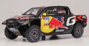 IXO18RMC238A - Voiture du rallye Dakar 2024 pilotée par Lucas MORAES - TOYOTA GR DKR Hilux Evo T1U #206