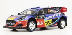 IXO18RMC240.22 - Voiture du rallye de Suede 2025 pilotée par Martins SESKS - FORD Puma Rally1 #22