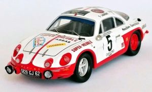 TRORRBE47 - Voiture du rallye d'Ypres 1973 pilotée par Serge LAURENT - Limitée à 150 pièces - RENAULT-ALPINE A110 #5