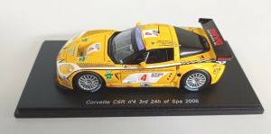 SPAS0176 - Voiture 3ème FIA GT 24H SPA 2006 N°4 – CORVETTE C6R