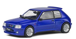 SOL4310803 - Voiture de 1989 couleur bleu – PEUGEOT 205 dimma