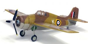 SOL7200004 - Avion militaire Afrique du nord 1942 - GRUMANN F4F WILDCAT - Opération Torch