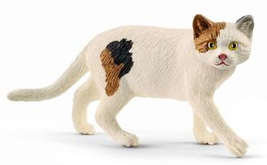 SHL13894 - Figurine de l'univers des animaux de la ferme - Chat American à poil court