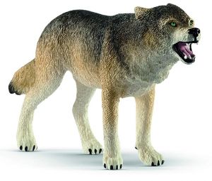 Figurine de l'univers des animaux sauvages - Loup