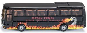 SIK1624 - Bus de tourisme MAN noir Metal Tour