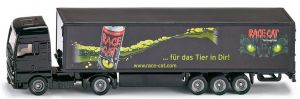 Camion 4x2 MAN et remorque décoration Race Cat
