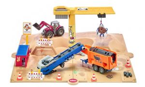 SIK5701 - Coffret avec accessoires et véhicules - Site de constructions