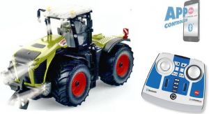 Tracteur télécommandé avec télécommande Bluetooth - CLAAS Xérion 5000