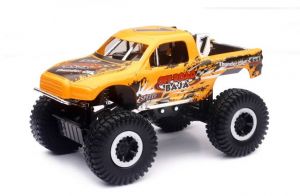 NEW71476-A - Vehicule tout terrain de type Buggy de couleur orange et chassis noir