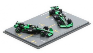 SPAY417 - Voiture du GP Abu Dhabi 2024 V.BOTTAS et Z.GUANYU – n°24 et n°77 - STAKE F1 C44