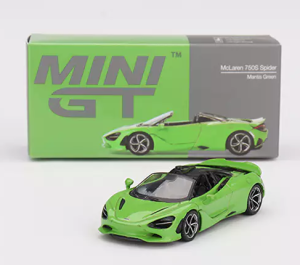 MGT00783-L - Voiture de 2024 de couleur vert - McLAREN 720S Spider Mantis